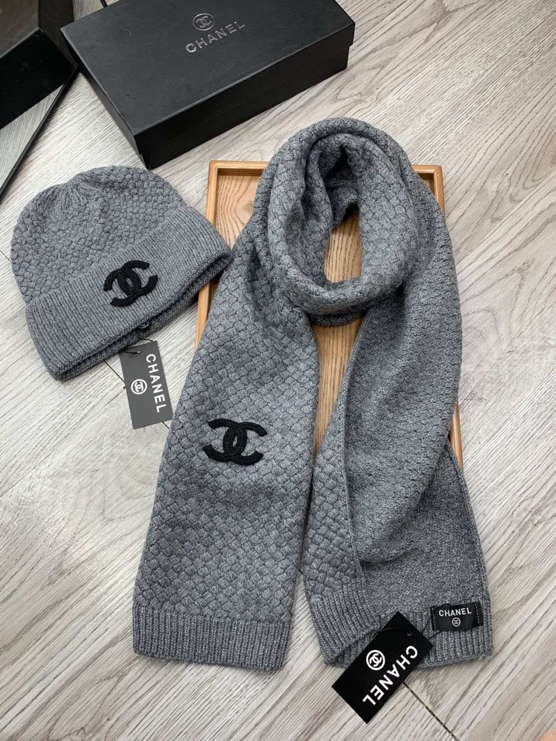 Chanel Caps Scarfs